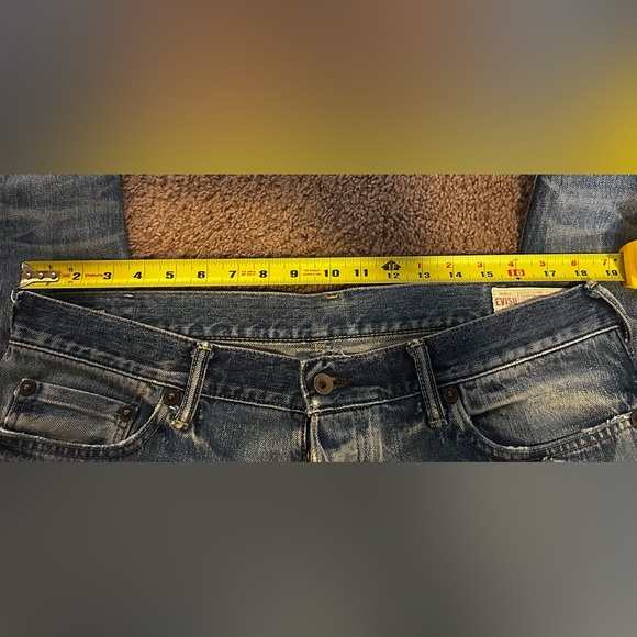 Evisu Jeans, carrot fit, 34x34 - Picture 7 of 7